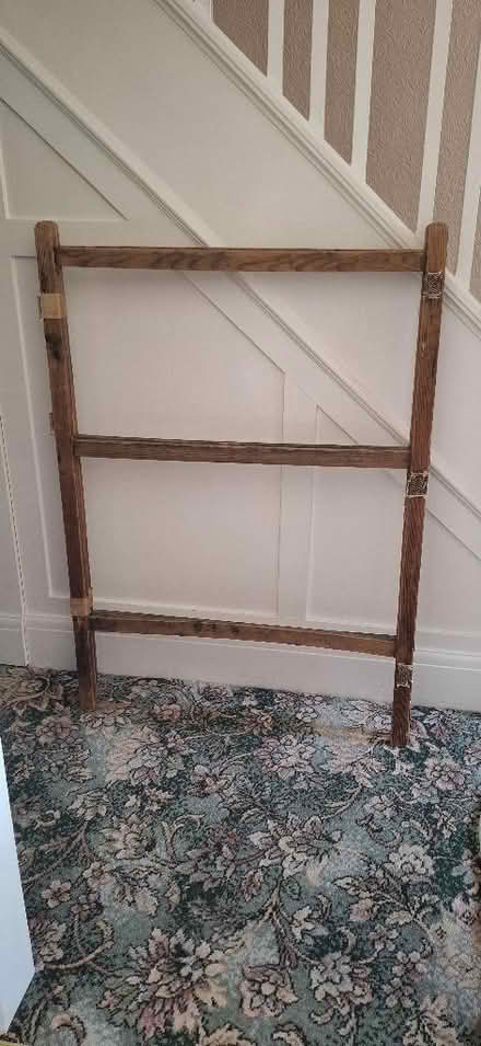 Photo of free Wooden clothes airer/horse/maiden (Harrogate HG1) #1