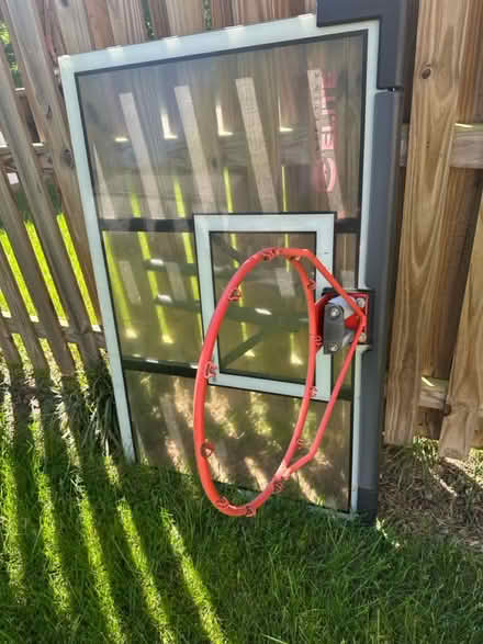 Photo of free Basketball hoop backboard (Arlington) #1