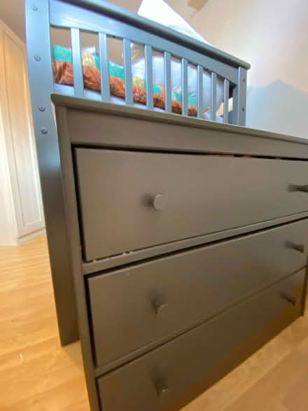 Photo of free Grey single storage bed (Buckstone, EH10) #4