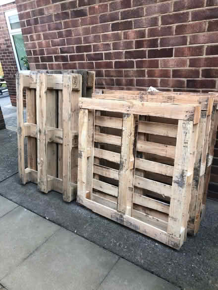 Photo of free wooden pallets (Amber Valley DE56) #1