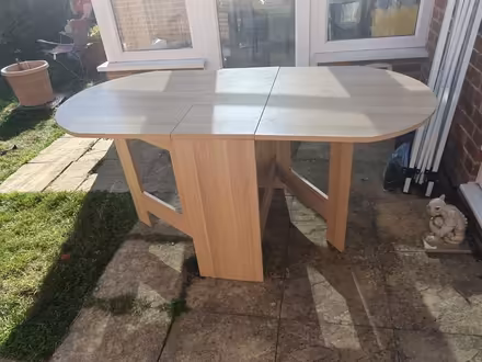 Photo of free Fold down table (Faringdon Sn7) #1
