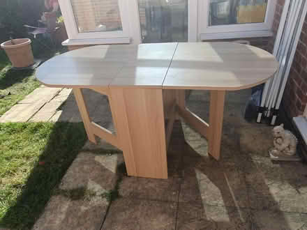 Photo of free Fold down table (Faringdon Sn7) #1