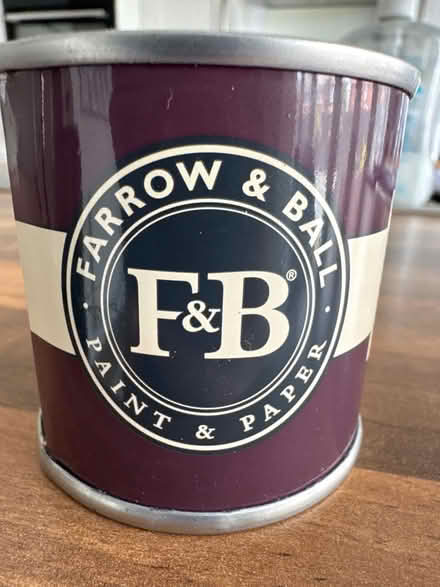 Photo of free Farrow & Ball sample pot - Calamine No.230 (Caldecote CV10) #1