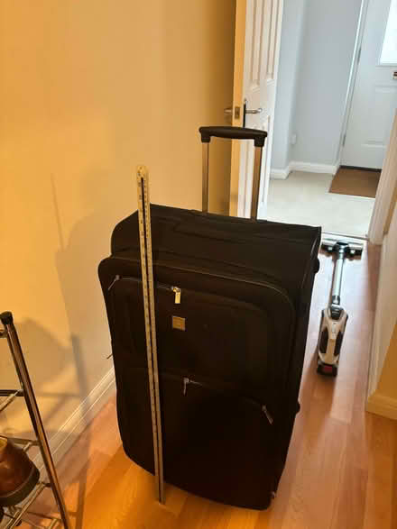 Photo of free Suitcase, large with wheels (Sherfield Park RG27) #1