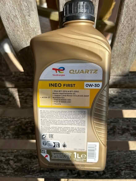 Photo of free Quartz engine oil OW-30 (Kettering NN15) #1