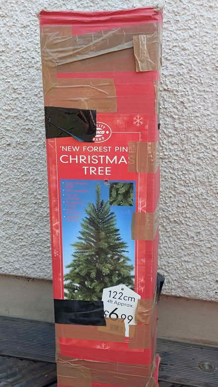 Photo of free Christmas tree, lights and decorations (Bolton le Sands LA5) #1