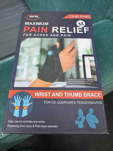 Photo of free Medium wrist and thumb brace (Alameda, near Otis and Grand) #1