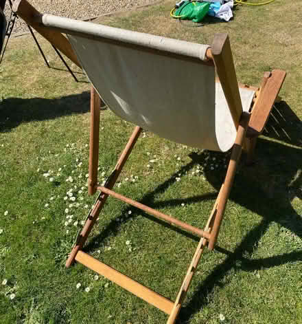 Photo of free Vintage wooden deckchair (Salhouse NR13) #2