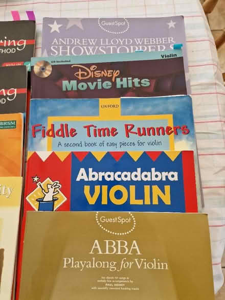 Photo of free Violin music books (Arborfield Garrison RG2) #1