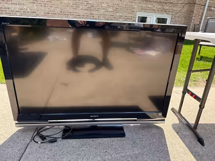 Photo of free 46” Sony TV (By WJHS) #1