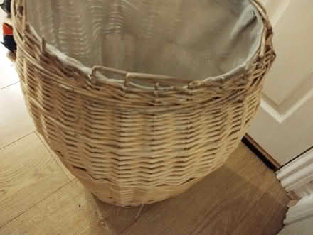 Photo of free Wicker washing basket (Central Braintree) #1