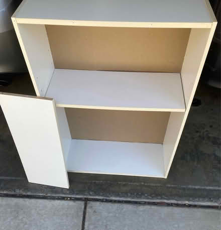Photo of free Small white shelves (Eastlake) #1