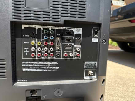 Photo of free 46” Sony TV (By WJHS) #3