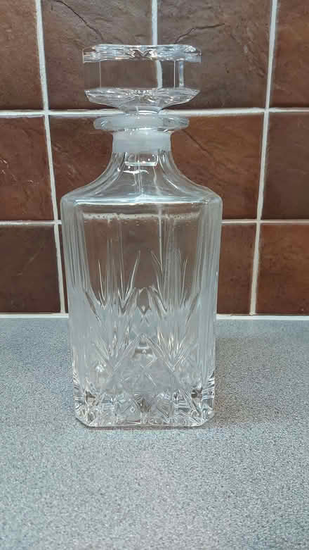 Photo of free Cut glass decanter (Bolton le Sands LA5) #1