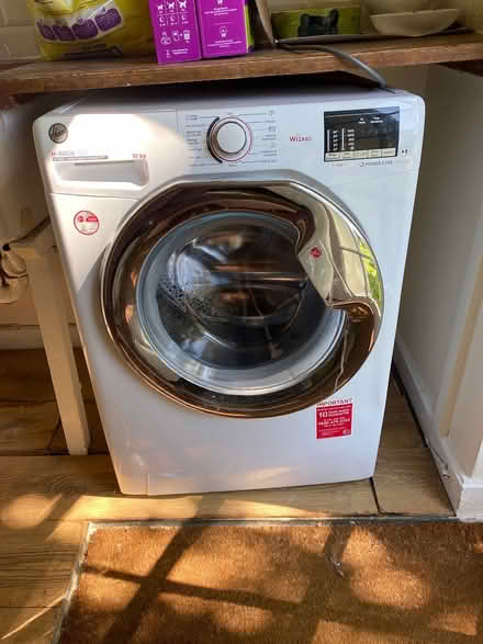 Photo of free 2 year old hoover washing machine (Cobham, Kent Da12) #1