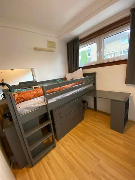 Photo of free Grey single storage bed (Buckstone, EH10) #1