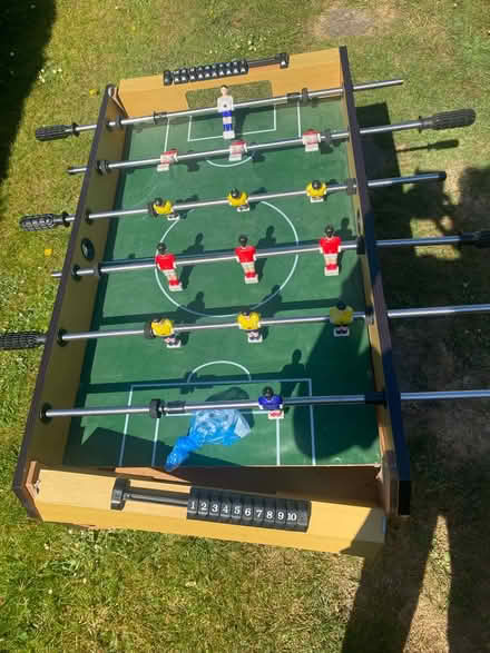 Photo of free Football table with 2 balls (Horndean PO8) #2