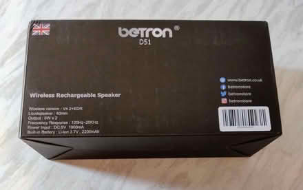 Photo of free Betron D51 Portable Speaker (Dunblane FK15) #2