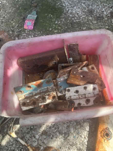 Photo of free old locks, hinges, toilet cistern (Kirkdale) #2