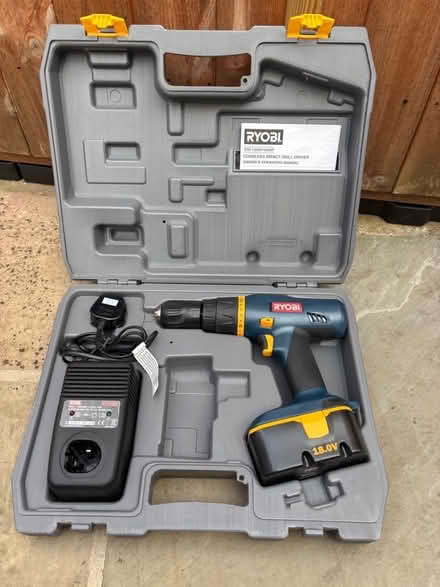 Photo of free Ryobi cordless drill (Chells Manor SG2) #1
