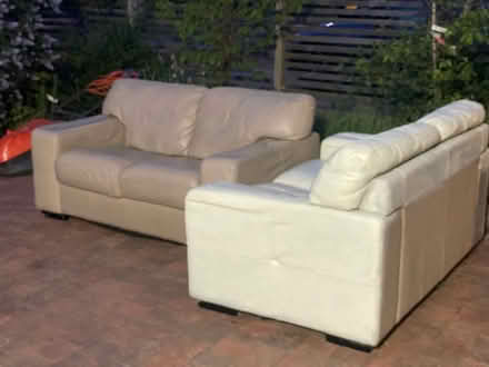 Photo of free Leather 2-seater sofa (East Pit CB1) #1