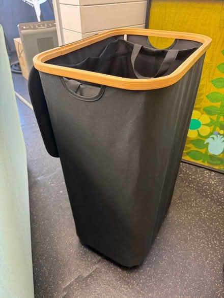 Photo of free Black clothing hamper (Alameda, near Otis and Grand) #1