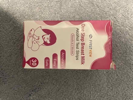 Photo of free Breast milk alcohol test strips (San Diego) #1