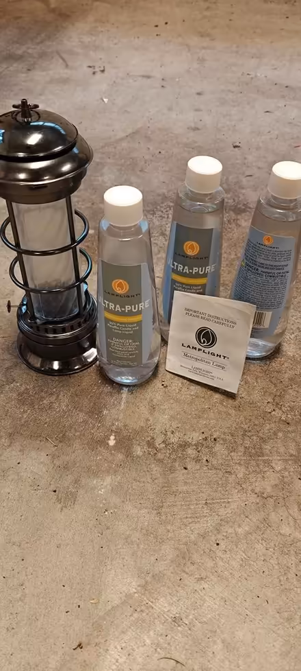 Photo of free Oil lamp and oil (Redmond) #1