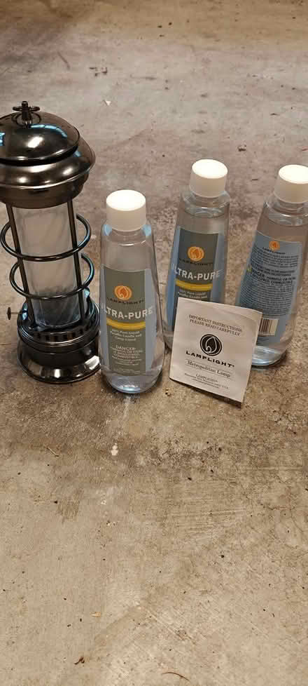 Photo of free Oil lamp and oil (Redmond) #1