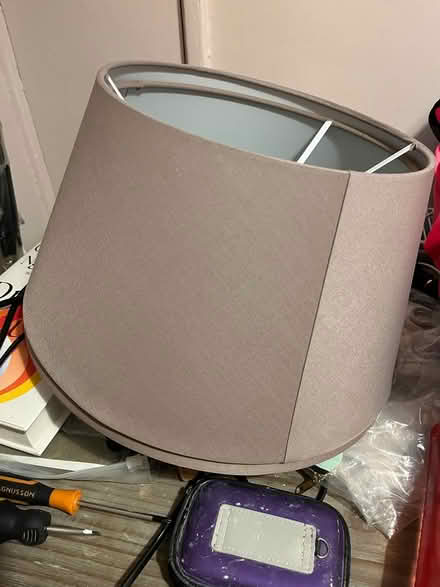 Photo of free Two Brown Lampshades (SE18 5QG) #1