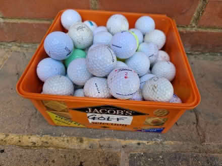 Photo of free Box of used Golf balls (Arborfield Garrison RG2) #1
