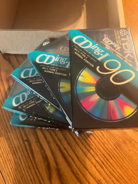 Photo of free 5 x sealed blank cassette tapes (Wandsworth SW18) #1