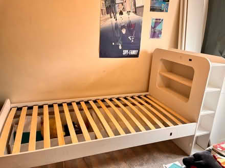 Photo of free Single storage bed and mattress (Bushey, WD23) #1