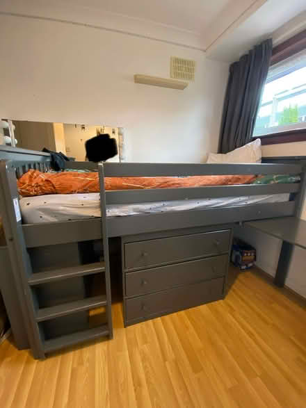 Photo of free Grey single storage bed (Buckstone, EH10) #2