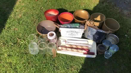 Photo of free Flower containers/candles (Beaumaris LL58) #1