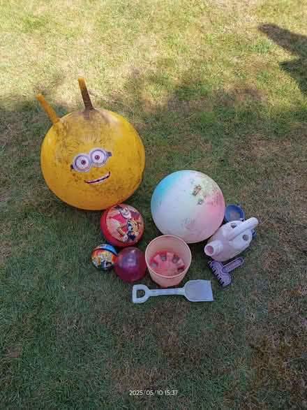 Photo of free Children's garden toys/balls (Fords Farm RG31) #1