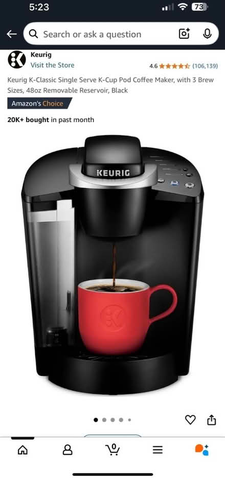 Photo of free Old keurig (Lambertville nj) #1