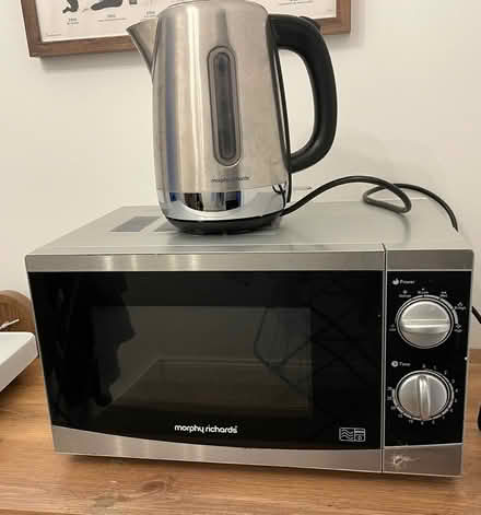 Photo of free Microwave and Kettle (Sutton) #1