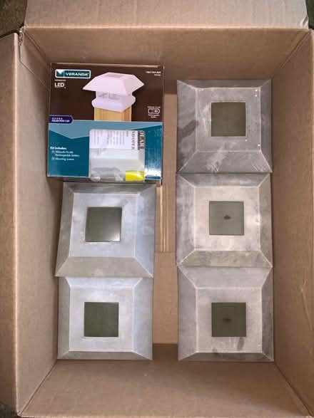 Photo of free 6 LED Solar Post Caps (Maynard) #1