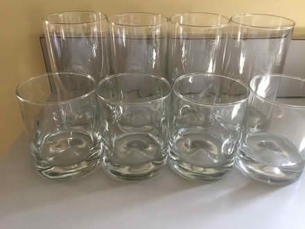 Photo of free Glasses (4) small, (4) large (West Bloomfield) #2