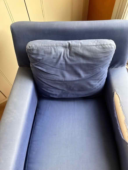 Photo of free Blue armchair (Roundhay LS8) #2