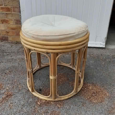 Photo of free Cane/bamboo stool (YO10 Hull Road area) #1