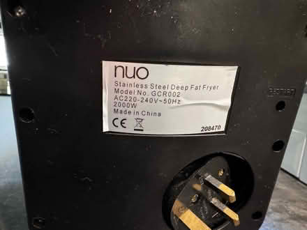 Photo of free Nuo Stainless Steel Deep Fryer (SE15 Peckham) #4