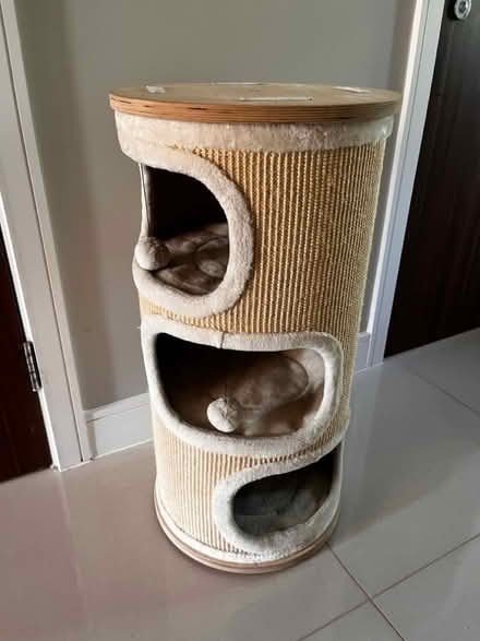 Photo of free Cat scratching barrel (Godalming) #1