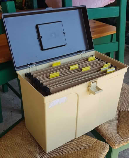 Photo of free Plastic Hanging File Box (Euxton PR7) #2