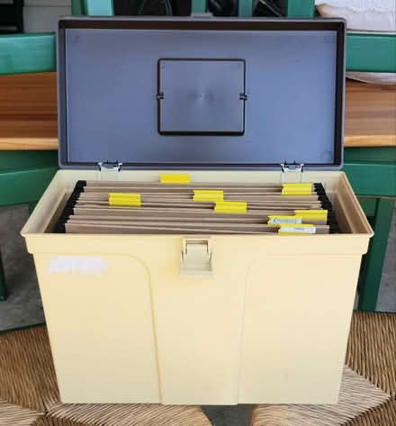 Photo of free Plastic Hanging File Box (Euxton PR7) #1