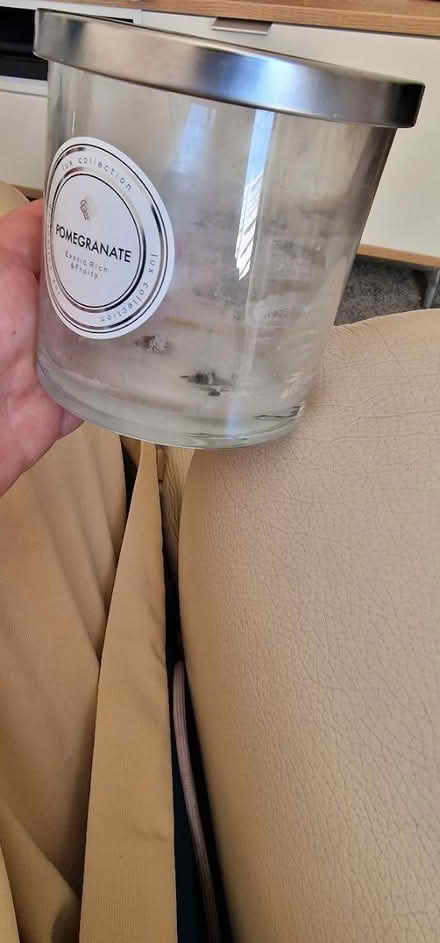 Photo of free Empty candle jar (HU8 james reckitt) #1