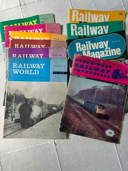 Photo of free 10 Railway magazines (Egerton BL7) #1