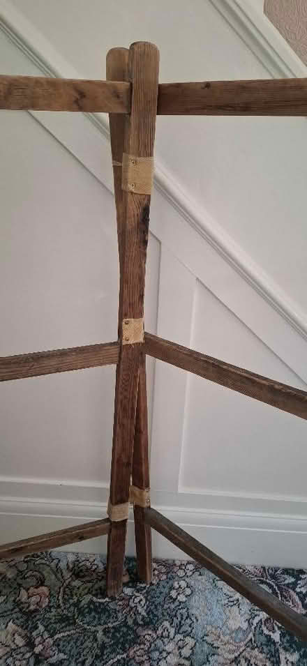 Photo of free Wooden clothes airer/horse/maiden (Harrogate HG1) #3