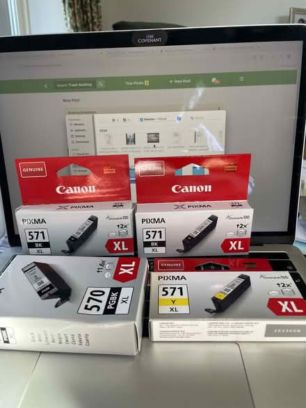 Photo of free Cannon printer cartridges (Steyning High Street) #1